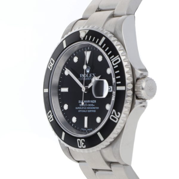 Dial Black Replica Rolex Submariner 16610 Case 40mm Stainless Steel