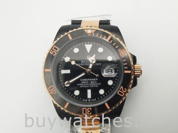 Rolex Submariner 116613LN Mens 40mm Zwart automatisch horloge