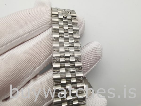 Rolex Datejust 126300 Men 41mm Blauw stalen automatisch horloge