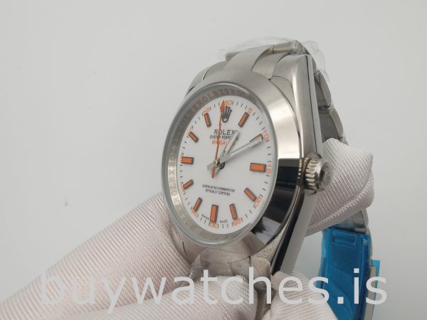 Rolex Milgauss 116400 40 mm oranje automatisch herenhorloge