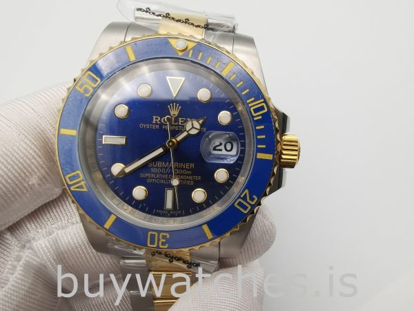 Rolex Submariner 116613LB Rond goud roestvrij staal 40 mm automatisch horloge