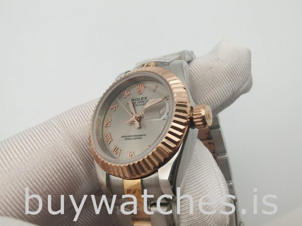 Rolex Datejust 179171 Lady Grey 26mm Stalen roségoud automatisch horloge