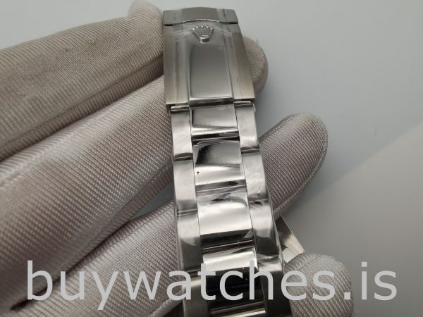 Rolex Datejust 116300 Herenhorloge van 41 mm met witte wijzerplaat