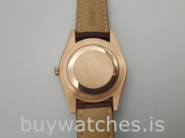 Rolex Sky-Dweller 326135 Horloge met wijzerplaat van 42 mm in leer
