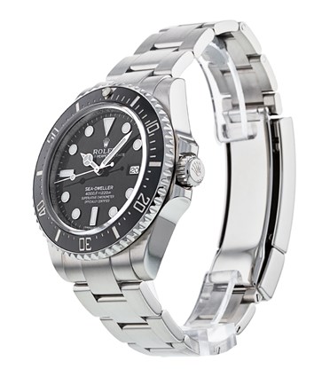 Rolex Sea-Dweller 116600 Herenhorloge van 40 mm met zwarte wijzerplaat