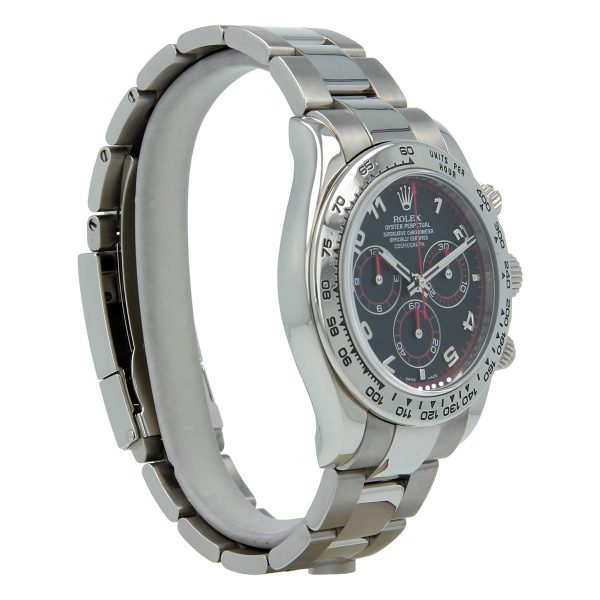 Rolex Daytona 116509 Zwarte wijzerplaat 40 mm saffier horloge
